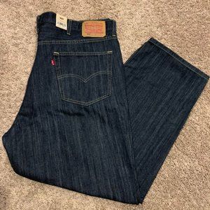 Levi's 559 Relaxed Straight Fit Jeans Blue Big & Tall Sizes NWT RT$69.50 0004